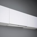 falmec Flachlüfter Move, 80 cm, Edelstahl, Glas weiß 101905