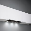 falmec Flachlüfter Move, 80 cm, Edelstahl, Glas weiß 101905