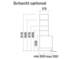 falmec Flachl&uuml;fter Move, 120cm, Edelstahl, Glas schwarz 101661