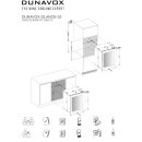 DUNAVOX Einbau Weink&uuml;hler Glance-32 - Push to open - 71,5cm - 80L - 32 Flaschen - Edelstahl - DAVG-32.80DSS.TO