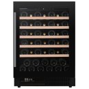 DUNAVOX Unterbau Weinkühler Flow, 82cm, 138L, 46 Flaschen, schwarz, DAUF-46.138B