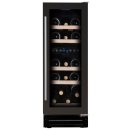 DUNAVOX Unterbau Weinkühler Flow-17 DAUF-17.58DB, Höhe 813mm, 17 Flaschen, schwarz