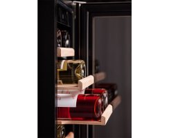 DUNAVOX Unterbau Weinkühler Flow-19 DAUF-19.58B, Höhe 813mm, 19 Flaschen, schwarz