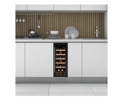 DUNAVOX Unterbau Weinkühler Flow-19 DAUF-19.58B, Höhe 813mm, 19 Flaschen, schwarz