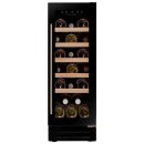 DUNAVOX Unterbau Weinkühler Flow-19 DAUF-19.58B, Höhe 813mm, 19 Flaschen, schwarz
