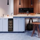 DUNAVOX Unterbau Weinkühler Flow-19 DAUF-19.58B, Höhe 813mm, 19 Flaschen, schwarz