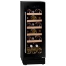 DUNAVOX Unterbau Weinkühler Flow-19 DAUF-19.58B, Höhe 813mm, 19 Flaschen, schwarz
