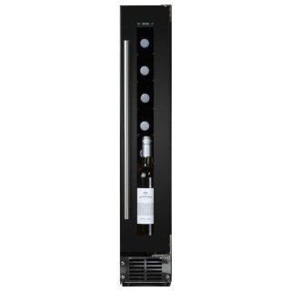 DUNAVOX Unterbau Weinkühler Flow-9 DAUF-9.22B, Höhe 82cm, 9 Flaschen, schwarz