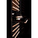 DUNAVOX Stand Weinkühler Grande-166 - Höhe 177cm - 166 Flaschen - schwarz - DX-166.428DBK