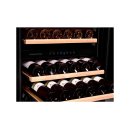 DUNAVOX Stand Weinkühler Grande-166 - Höhe 177cm - 166 Flaschen - schwarz - DX-166.428DBK