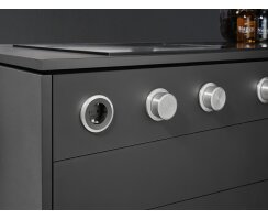 berbel Kochfeldknebel BKA für Downline Edelstahloptik 1100057