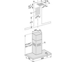 Miele Wand-Dunstabzugshaube DAW 1920 - 90 cm