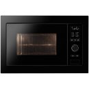 Oranier Einbau-Mikrowelle, 900 W, 1000 W Grill, für 38cm Nische pureBlack KMG380 (9802 20)