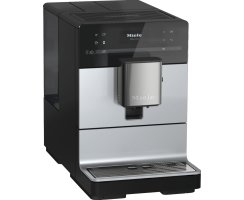 Miele Stand-Kaffeevollautomat CM 5510 Silence - Obsidianschwarz/AlusilberMetallic