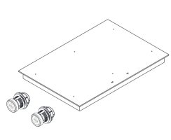 BORA Professional 3.0 Pro, PKAS3FI, inkl. 7 Jahre Garantie, Set, Flächeninduktion Edelstahl (1x PKAS3, 2x PKFI3, 1x EFBV90, 1x EFS375, 1x EFV)