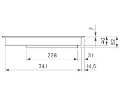 BORA Professional 3.0 Pro, PKAS3FI, inkl. 7 Jahre Garantie, Set, Flächeninduktion Edelstahl (1x PKAS3, 2x PKFI3, 1x EFBV90, 1x EFS375, 1x EFV)
