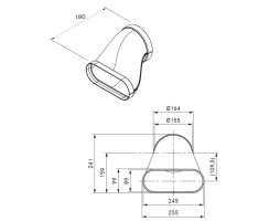 BORA Classic 2.0 Kochfeldabzugssystem CKASE2