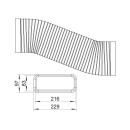 Naber COMPAIR STEEL flow&reg; flex 150 Flachkanalrohr Aluminium 500 mm 4061001