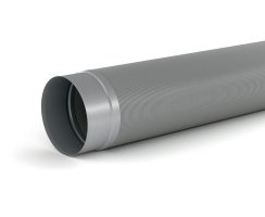 Naber COMPAIR STEEL flow&reg; flex 150 Rundrohr Aluminium, Edelstahl 1000 mm 4061008
