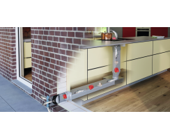 Naber COMPAIR STEEL flow® 150 Mauerkasten verzinkter Stahl, Edelstahl 4061030