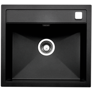 Naber Einbauspüle Angola 56 Schrankbreite 60 cm Granit nero 1106021