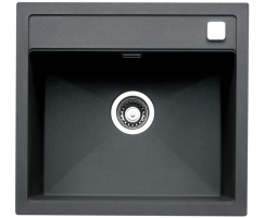 Naber Einbauspüle Angola 56 Schrankbreite 60 cm Granit metallico 1106023