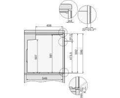 Miele Einbau-Backofen H 2861 B Edelstahl CleanSteel