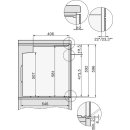 Miele Einbau-Backofen H 2861 B Edelstahl CleanSteel