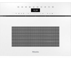 Miele Dampfbackofen DGC 7445 HCX Pro - ArtLine Grifflos - Brillantwei&szlig; - mit Frischwasseranschluss