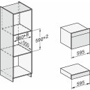 Miele Dampfbackofen DGC 7845 HCX Pro - ArtLine Grifflos - Obsidianschwarz - mit Frischwasseranschluss