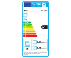 Miele Dampfbackofen DGC 7350 - mit emailliertem Garraum - ContourLine