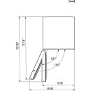 Miele Stand-Gefrierschrank FNS 4382 E Weil&szlig; - H&ouml;he 185 cm - Side-by-Side f&auml;hig