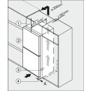 Miele Stand-Gefrierschrank FNS 4782 E Weil&szlig; - H&ouml;he 185 cm - Side-by-Side f&auml;hig