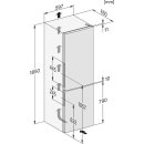 Miele Stand-K&uuml;hl-Gefrierkombination KF 4372 CD Wei&szlig; - 186 cm H&ouml;he