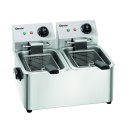 Bartscher Doppel Fritteuse SNACK II, 4 Liter A162412E