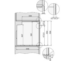 Miele Einbau-Backofen H 2861 B Obsidianschwarz