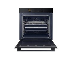 Samsung Dual Cook&trade; Einbaubackofen 60cm, 76 l, A+*, Pyrolyse, Schwarzes Glas, Serie 6, NV7B6695ADK/U1