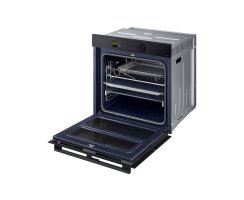 Samsung Dual Cook Flex&trade; Einbaubackofen 60cm, 76 l, A+*, Pyrolyse, Schwarzes Glas, Serie 6, NV7B6795JDK/U1