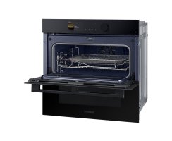 Samsung Dual Cook Flex&trade; Einbaubackofen 60cm, 76 l, A+*, Pyrolyse, Schwarzes Glas, Serie 6, NV7B6795JDK/U1