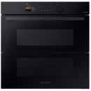 Samsung Dual Cook Flex&trade; Einbaubackofen 60cm, 76 l, A+*, Pyrolyse, Schwarzes Glas, Serie 6, NV7B6795JDK/U1