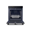 Samsung Dual Cook Flex&trade; Einbaubackofen 60cm, 76 l, A+*, Pyrolyse, Schwarzes Glas, Serie 6, NV7B6795JDK/U1