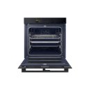 Samsung Dual Cook Flex&trade; Einbaubackofen 60cm, 76 l, A+*, Pyrolyse, Schwarzes Glas, Serie 6, NV7B6795JDK/U1