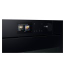 Samsung Dual Cook Einbaubackofen 60cm, 76 l, A+*, Pyrolyse, Schwarzes Glas, Serie 7, grifflos, mit Kamera, NV7B7997ADK/U1