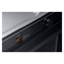 Samsung Kompakt-Einbaubackofen 45 cm mit Mikrowelle, 50 l, A+*, schwarzes Glas, Serie 6, Dampfreinigung, WiFi, Dampfgarung, NQ5B6753CCK/U1