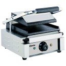 Bartscher Kontaktgrill 1800 1GR, Grillfläche oben gerillt, unten glatt, A150668