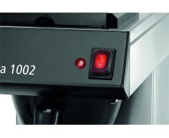 Bartscher Kaffeemaschine Contessa 1002, 13 Tassen, 2 Liter Isolierkanne, Edelstahl, 190193