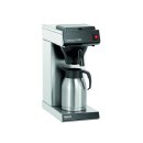 Bartscher Kaffeemaschine Contessa 1002, 13 Tassen, 2 Liter Isolierkanne, Edelstahl, 190193