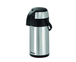 Bartscher Isolierpumpkanne 3L, 3 Liter, Edelstahl, 150992