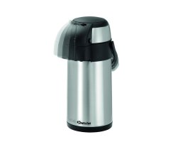 Bartscher Isolierpumpkanne 3L, 3 Liter, Edelstahl, 150992