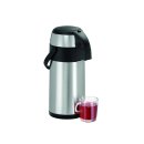 Bartscher Isolierpumpkanne 3L, 3 Liter, Edelstahl, 150992